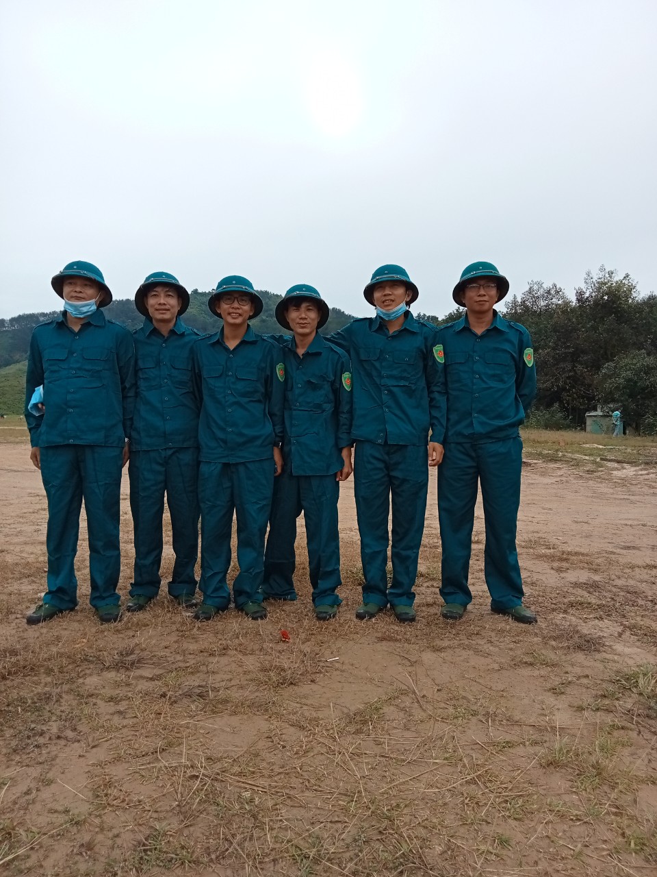 Đội dân quân tự vệ trường THPT Đa Kia năm 2021